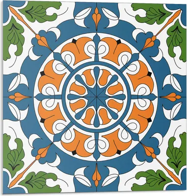 Produktbild von Dekoratives Muster Mit Pflanzenmotiven – Selbstklebend – Wandverkleidung – Wandpaneel – Wanddeko – Dekorative Wandpaneele – 3D Wandpaneele – Wandgestaltung selbstklebend – 4 Stück 50 x 50 cm