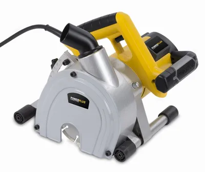 A power tool for cutting grooves in walls.