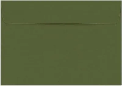 Produktbild von B6 HK-Umschläge, olivgrün, 120 g, 10 Stück – Elegante Umschläge