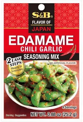 Produktbild von S&b | Gewürzmischung Für Edamame - 25,2g - Mit Chili Und Knoblauch - Japanische Gewürze Online - Edamame Gewürzmischung