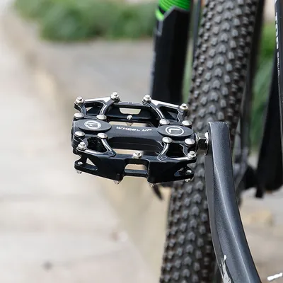 Produktbild von Fahrradpedal aus Aluminiumlegierung Fahrradpedal Mountainbike-Pedal Langlebiges Fusspedal Zubehoer