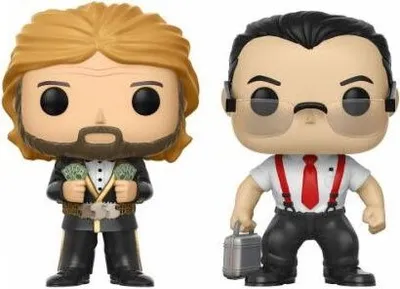 Produktbild von Funko Pop! WWE: ‘Million Dollar Man’ Ted Dibiase & I.R.S. 2-Pack (Walgreens Exclusive)