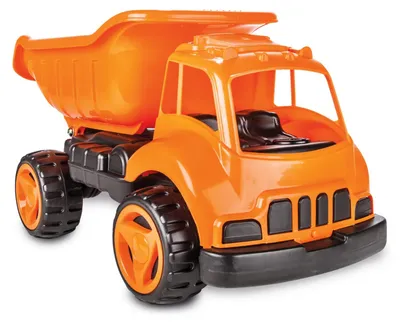 Imagen del producto de Camión volquete para arena Jamara, modelo XL, color naranja; número de artículo: 460268
