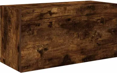 Produktbild von vidaXL Bad-Wandschrank Räuchereiche 60x25x30 cm Holzwerkstoff