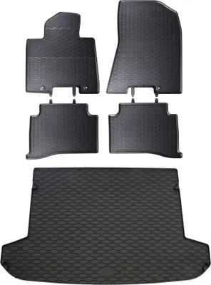 Produktbild von Gummi Fußmatten + Kofferraumwanne Set für Kia Sportage 4 QL / QLE, Bj. 2015-2021