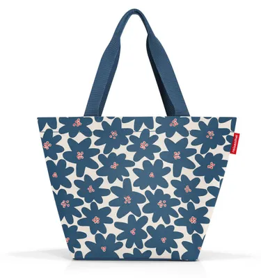 Produktbild von reisenthel shopper M, Einkaufstasche, Tragetasche, Daisy Blue, 15 L, ZS4106
