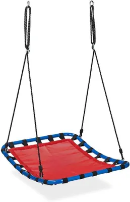 Produktbild von Famanu Nestschaukel rot - verstellbar und geeignet für Kinder und Erwachsene
