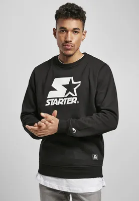 Zdjęcie produktu dla Męska bluza Starter Logo Crewneck, czarna – rozmiar L