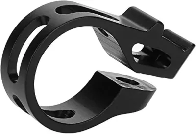 Productafbeelding van Fiets Klem - Schakelhendel Houder - Fietsen Onderhoud - Aluminium Legering Constructie - 22.2 mm Stuur - Zwart