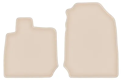 Produktbild von Velours-Fußmatten Vorne für Isuzu D-MAX III 2019- (Pickup) – 2-tlg, Beige, passgenau – Wielganizator FORTUNA