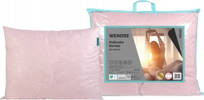 Zdjęcie produktu dla Poduszka antyalergiczna różowa 50x60cm Komfortowa