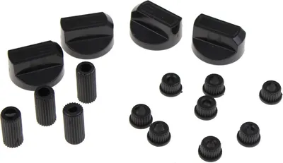 Produktbild von UNIVERSEEL - UNIVERSAL KIT von 4 BUTTON schwarz - 228600064