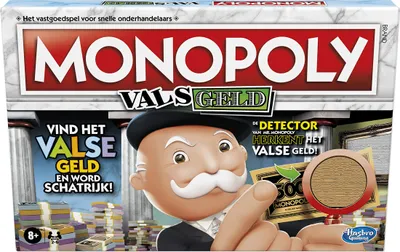 Produktbild von Monopoly F2674104, Brettspiel, Strategie, 8 Jahr(e), Standardausgabe