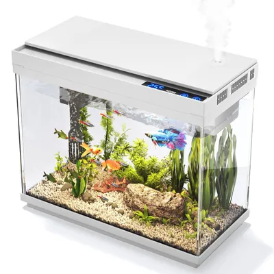 Produktbild von Nano-Aquarium – Tisch-Aquarium – 9 Liter – 30 x 26 x 17 cm – LED-Beleuchtung
