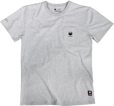 Immagine prodotto di T-shirt Merlin Walton Pocket, grigio, S