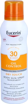 Immagine prodotto di Eucerin Olio Solare C. Aerosol Corpo SPF30, 200 ml SPR