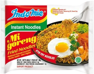 Produktbild von INDOMIE Instant Nudeln Mi Goreng Packung 80g