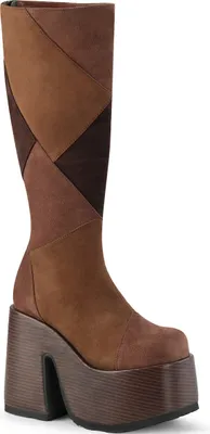 Produktbild von CAMEL-280 Damen Boots von DemoniaCult, Braun Mehrfarbig , EU 38, US 8