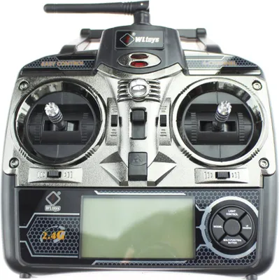 Zdjęcie produktu dla Nadajnik 2, 4 GHz 4CH RC dla zabawek V911 V912 V913 V929 V939 V949 V959 Helikopter Część pokazana
