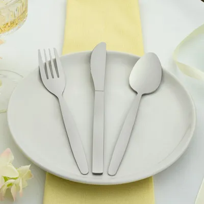 Produktbild von Große Teelöffel im 12er-Set aus Edelstahl 18/0