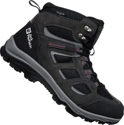 Produktbild von Jack Wolfskin Vojo 3 Texapore Mid W Sportschuhe Damen Outdoorschuhe Wanderstiefel Grau Freizeit, Schuhgröße:EUR 37.5 | UK 4.5