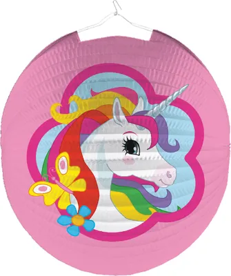 Immagine prodotto di Lanterna di carta Unicorno diametro 25 cm