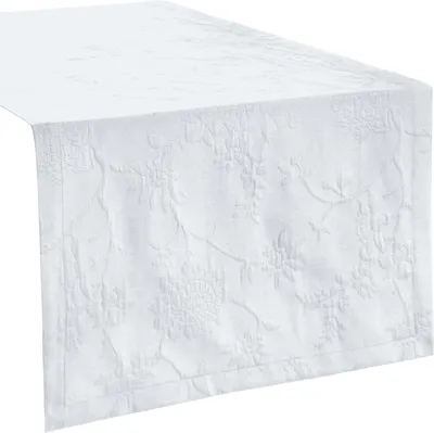 Produktbild von Erwin Müller Tischläufer Arnsberg" weiß 40x170 cm"