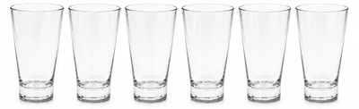 Produktbild von Gerolsteiner Trinkgläser 6er Set - Hochwertige Wassergläser mit Gerolsteiner Logo | Klare Gläser für Wasser, Softdrinks und Longdrinks