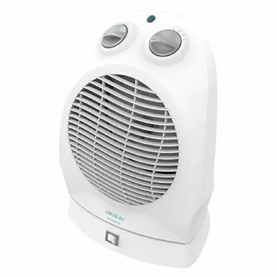 Produktbild von Cecotec 05802, Elektrischer Raumheizlüfter, 60°, Drinnen, Flur, Tisch, Weiß, Drehregler