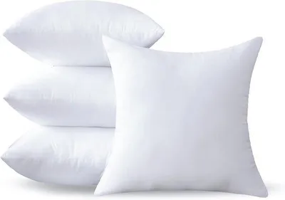 Produktbild von Famanu Kisseninzetstücke Set von 4, 55 x 55 cm, weiche und flauschige Füllung für Sofa und Schlafzimmer