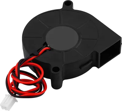 Obrázok produktu pre 50 * 15 mm Blow Radiálny chladiaci ventilátor Turbofan Cooler Kit Príslušenstvo pre 3D tlačiareň DC 12V