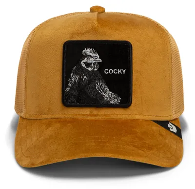 Produktbild von Goorin Bros. OG Trucker Cap Elevated Mesh Velour Cocky Amber