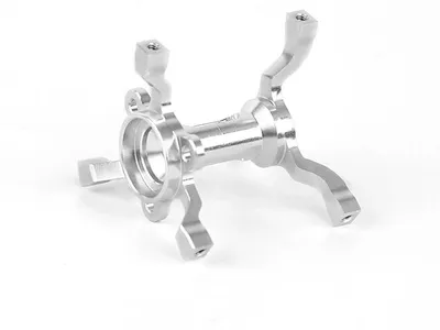 Imagen del producto de OMPHOBBY OSHM1006, Kit de soporte para servomotores, color plateado