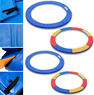 Obrázek produktu pro Clanmacy kryt pružin PVC PE kryt okrajů trampolíny pro kryt trampolíny Náhradní díl pro trampolínu 100% odolný proti UV záření ? 244/305cm modrá/barevná