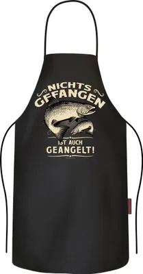 Obrázek produktu pro Rybaření - Zástěra na grilování - nic nechyceného - Zástěra