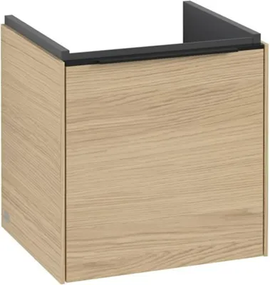 Image de Villeroy & Boch Subway 3.0 armoire sous lavabo, 1 porte butée à droite, 423x429x378mm, C58201VJ