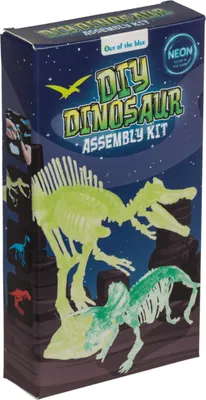 Produktbild von DIY Dinosaurier Skelett Bausatz Glow in the Dark Dino in zufälliger Variante