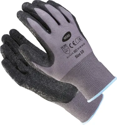 Produktbild von Montagehandschuh HeavyGrip grau/schwarz, Gr. 11, 12 Paar