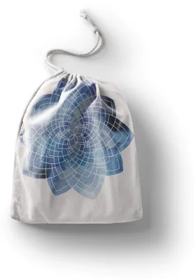 Productafbeelding van Omgoods - Herbruikbare Katoenen Trekkoord Tas, 30 x 40 cm