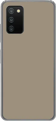 Produktbild von MuchoWow® Handyhülle Schutzhülle Hülle für Telefoonhoesje Samsung Galaxy A03s Interieur - Farben - Beige Silikon Softcase Handy Hülle - Schutz