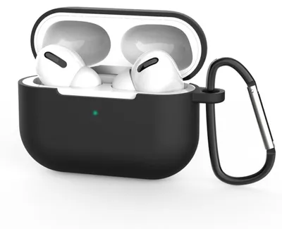 Obrázok produktu pre Techsuit – Silicone Case silikónové puzdro na AirPods Pro 3 (ultratenký hladký materiál) – čierne