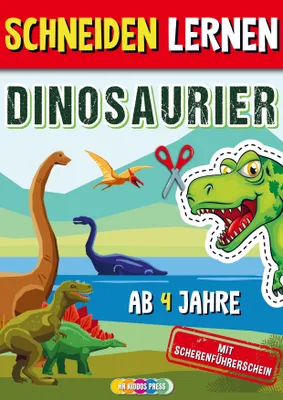 Produktbild von Schneiden Lernen ab 4 Jahre Dinosaurier