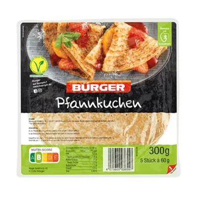 Produktbild von Bürger - Pfannkuchen, 300 g Beutel