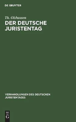 Produktbild von Der deutsche Juristentag