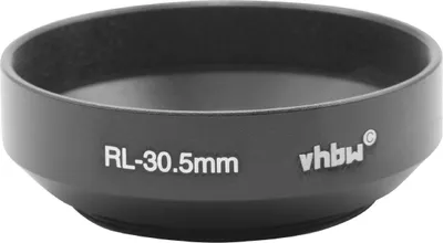 Produktbild von vhbw Gegenlichtblende für 30,5mm Objektiv, Rund, 4,2 cm, schwarz