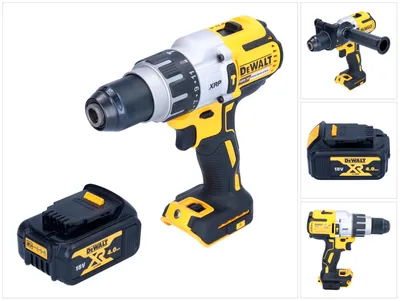 Obrázok produktu pre Akumulátorová príklepová vŕtačka DeWalt DCD 996 N 18 V 95 Nm bez kefiek + 1x akumulátor 4,0 Ah - bez nabíjačky