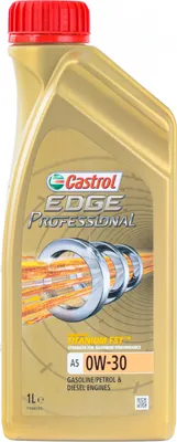 Produktbild von CASTROL EDGE Professional A5 für 0W-30 1 Liter Motoröl Motorenöl WSS-M2C920-A Öl