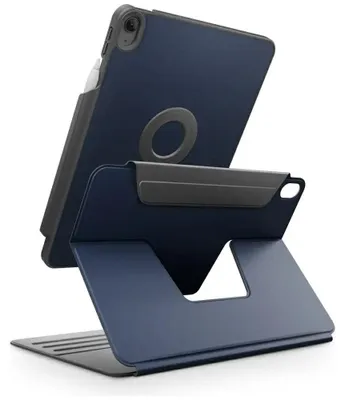 Immagine prodotto di Etui Uniq Rovus Snapmount magnetico 360 rotante staccabile per Ipad Air 11" 2024 / 2025 / Ipad Air 10.9" 2020 / 2022 - Granatowe