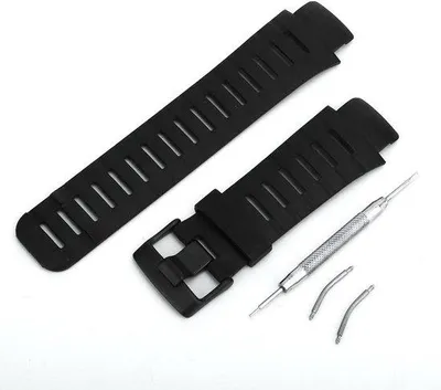 Produktbild von Uhrenarmband Schwarz mit Schnellverschluss