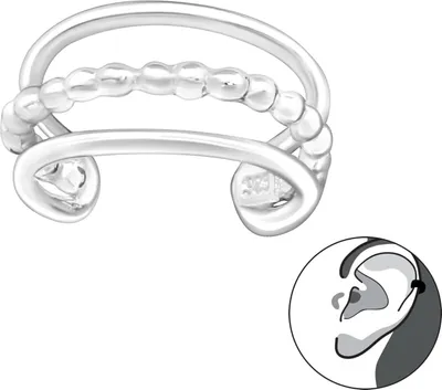 Produktbild von Ear Cuff 925 Sterling Silber Ohrmanschette